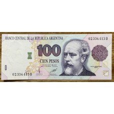 ARGENTINA COL. 753b BILLETE CONVERTIBLE DE $ 100